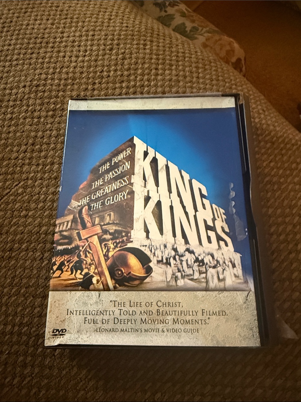 King of Kings DVD - Blue Cover